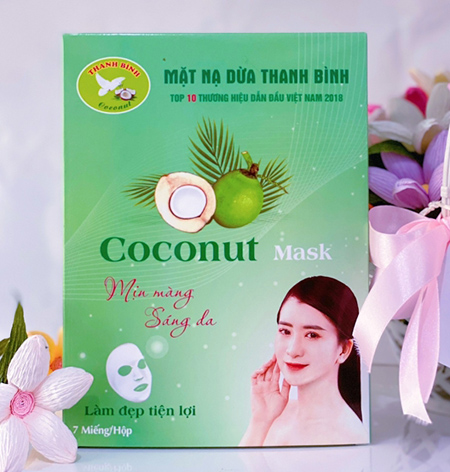 Mặt nạ dừa - Mật Ong Thanh Bình - Công Ty TNHH TM DV & SX Dầu Dừa Thanh Bình
